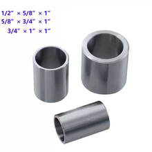 Load image into Gallery viewer, 6pcs Reducing Bushing Adapters for Bench Grinder Wheels – Stainless Steel Spacers, 3 Sizes