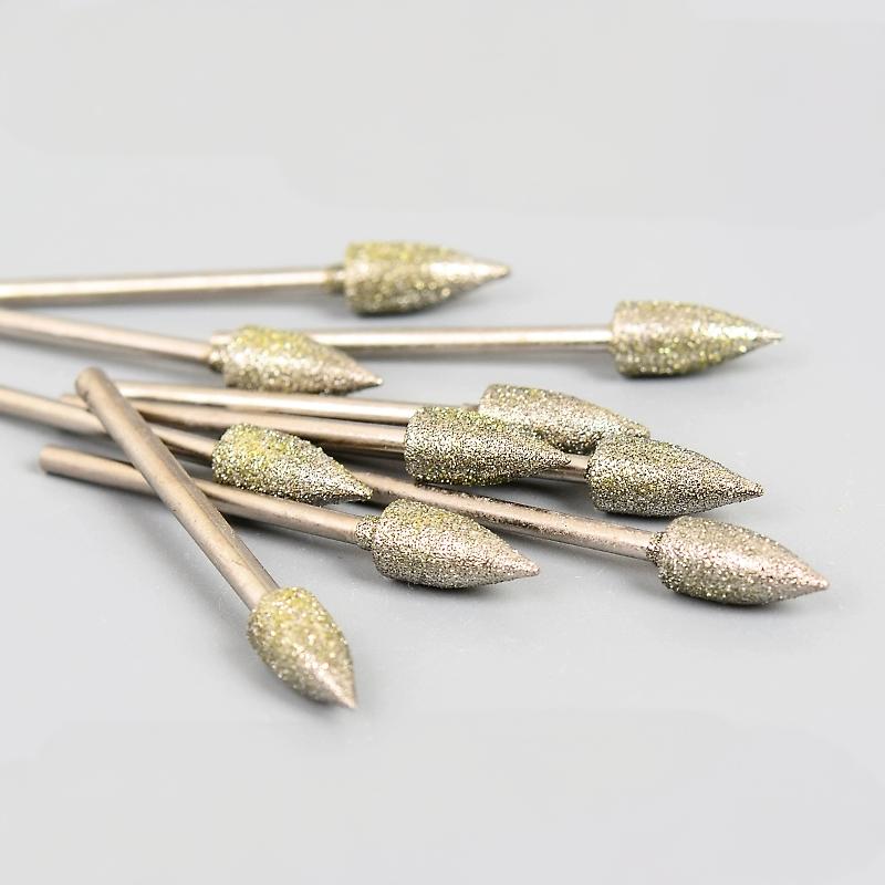 Bullet Head Diamond Drill Bur