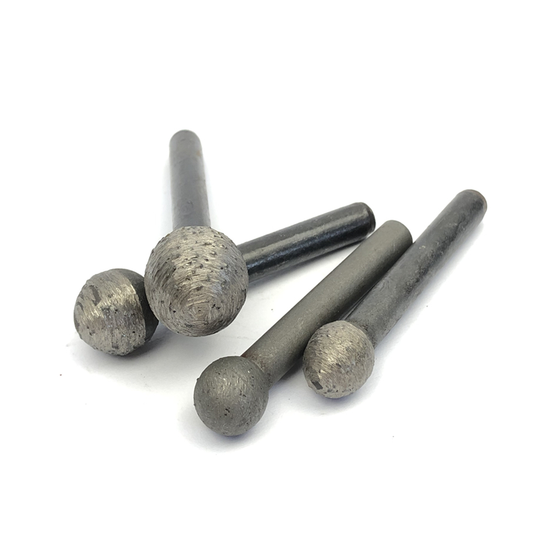 8mm Round Ball Sintered Diamond Carving Bit – 5-Piece Set, 6mm Shank for Heavy-Duty Stone & Glass Sculpting