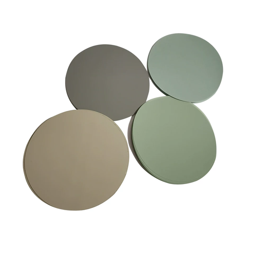 6" Silicon Carbide Lapping Film Discs – 10-Pack – PSA-Backed Abrasive for Glass, Stone & Metal Smoothing