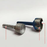 5pcs 16mm Premium Concave Bead Sintered Diamond Bur