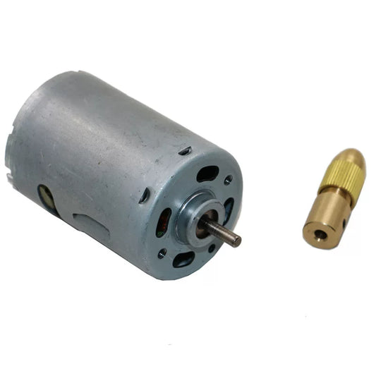 Mini Brass Drill Chuck Shaft Adapter – 2.35mm for Micro Drill Press & Compact DC Motors