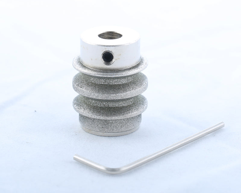 1" Diamond Stained Glass Lapidary Grinder Ripple Head Bit