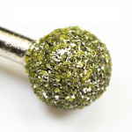 8mm 5pcs 60Grit Round Ball Shape Diamond Burs