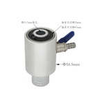 15.7mm Tapered hole Water Swivel Chuck with Adapter for 1/2 Gas Thread Diamond Core Drills