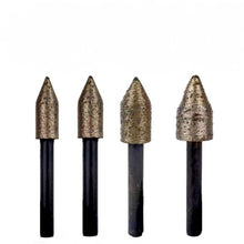 Load image into Gallery viewer, 7mm 5pcs Bullet Shape Sintered Diamond Carving Bur
