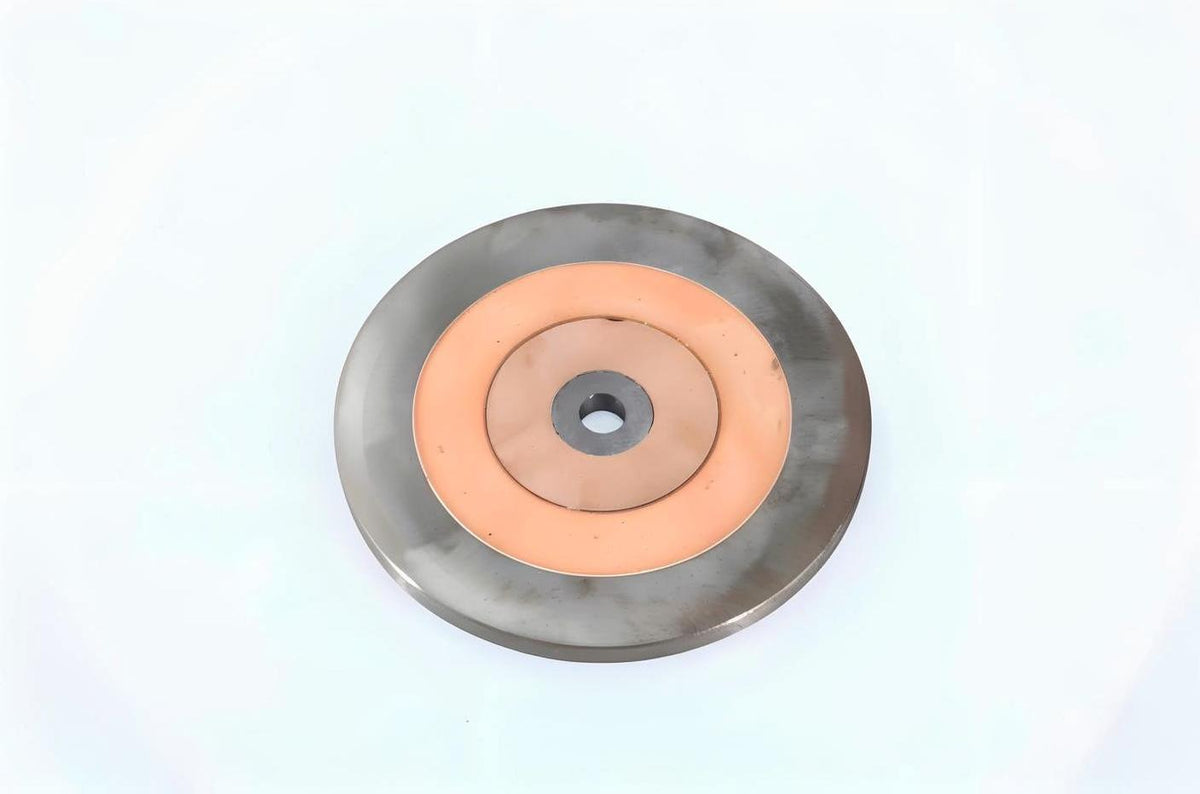 6“ Faceting Polishing Lap 3-in-1 – Cast Iron, Copper & Leather for Cabochon Gemstones