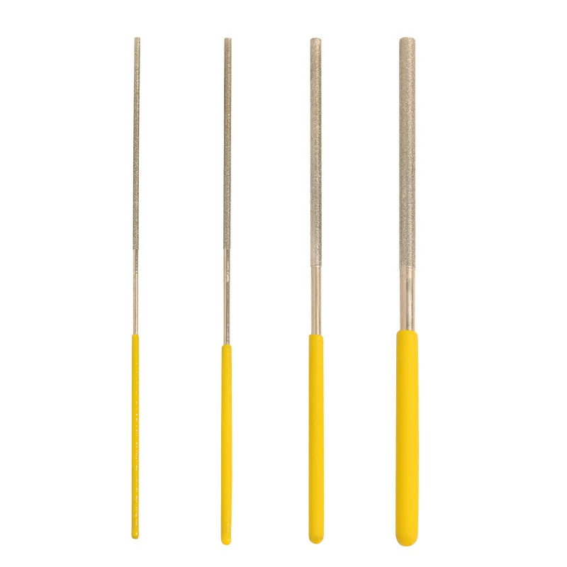 1.5mm 10pcs 65mm Round Cylinder Diamond Drill Bits for Precision Gem, Stone & Glass Drilling