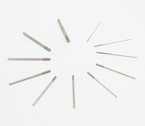 1.2mm 10pcs 160mm Length Round Cylinder Diamond Drill Bits