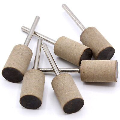 Cylinder Shape Cowhide Mounted Drill Bur