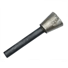 Załaduj obraz do przeglądarki galerii, 20mm 5pcs Flat Head Inverted Cone Sintered Diamond Burs
