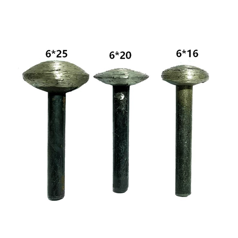 25mm 5pcs Double Bevel Shaped Sintered Diamond Drill Bit