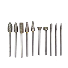 Załaduj obraz do przeglądarki galerii, 8mm 5pcs Bullet Shape Sintered Diamond Burs
