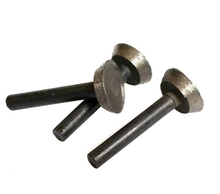 Załaduj obraz do przeglądarki galerii, 19mm 5pcs Tapered Inverted Cone Sintered Diamond Carving Bur
