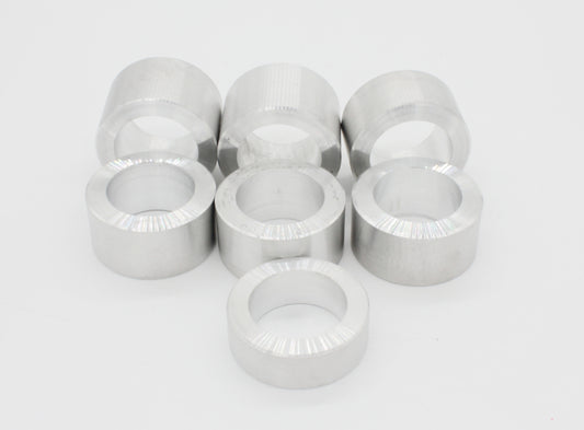 7-Piece Bench Grinder Spacer Adapters Set – Aluminium Wheel Spacer Bushings