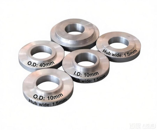 40mm Arbor Reducer Ring for 20mm Shaft | Grinding Wheel Adapter 3.5mm Step