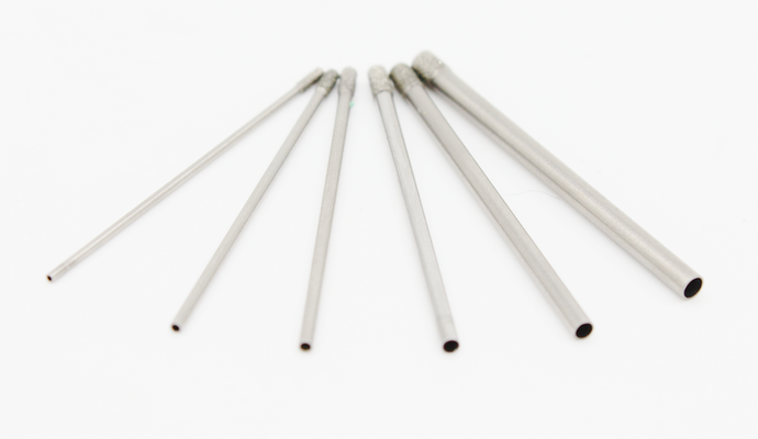 2.0mm 20pcs 65mm Length Diamond Wire Hollow Core Drill