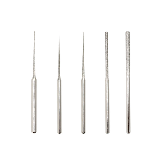 3.0mm 100pcs Diamond Point Drill Bits – Ideal for Gem, Stone & Glass Work