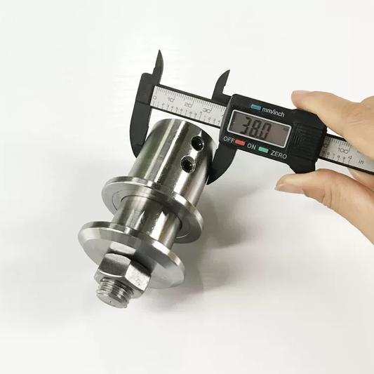 3/4" Bench Grinder Shaft Extension – Arbor Adapter for Buffing, Polishing Wheels  32mm Bore