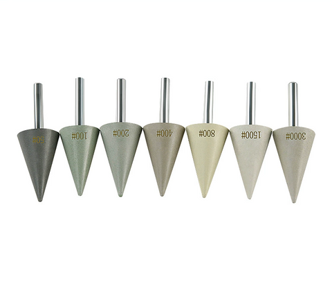 Point End Cone Resin Diamond Carving Bur