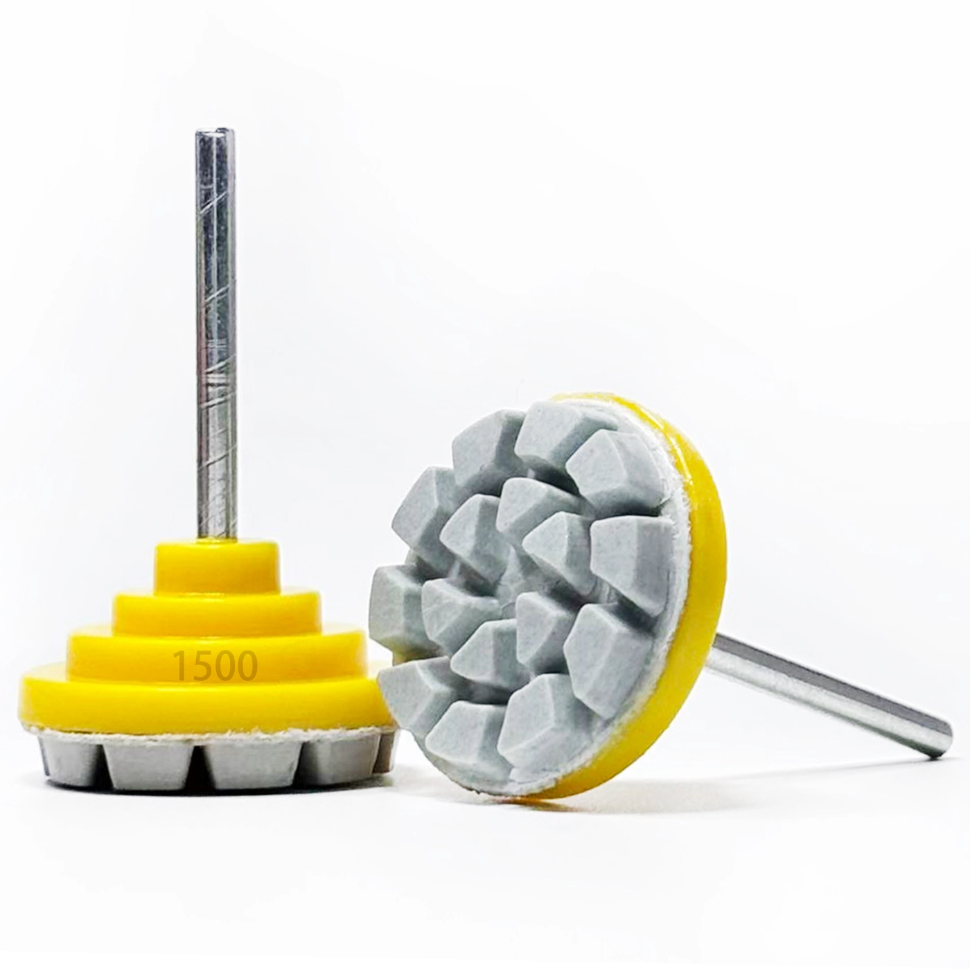 50 Grit 2.35mm Shank Integrated Resin Diamond Polishing Bur for Jade, Stone & Marble Wet Polishing