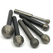 Załaduj obraz do przeglądarki galerii, 20mm 5pcs Round Ball Shape Sintered Diamond Carving Bur
