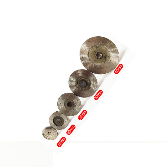 40mm Sintered Diamond Wheel Shape Drill Bit 5pcs – High-Precision Carving & Grinding Tool