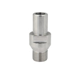 Water Swivel Chuck Extension Adapter – 1/2" GAS Thread for Taper Shank Core Drills & Lapidary Tools