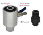 15.7mm Tapered hole Water Swivel Chuck with Adapter for 1/2 Gas Thread Diamond Core Drills