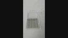 Załaduj i odtwarzaj film w przeglądarce Gallery, 2.8mm 10pcs 160mm Length Round Cylinder Diamond Drill Bits
