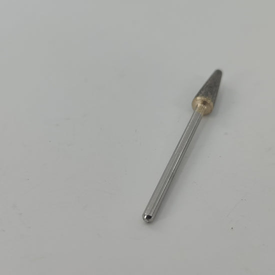 Flat End Tapered Sintered Diamond Bur