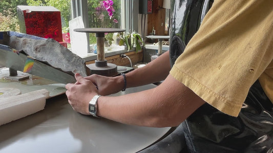 Diamond Magnetic Backing Disk
